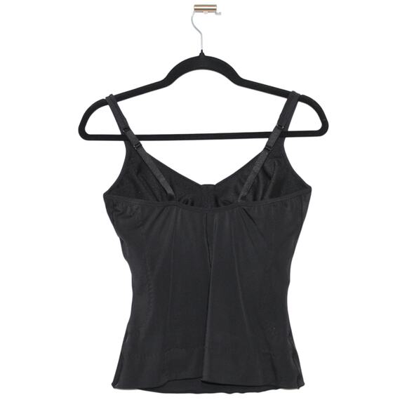 Body by Nancy Ganz Shaper Tank Top with Underwire Bra Black Size 38C - Picture 5 of 7